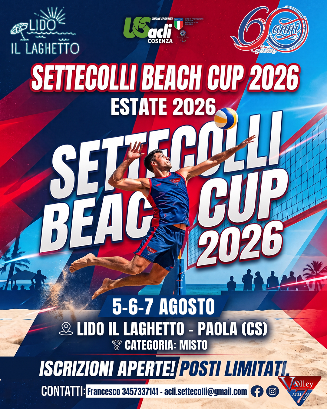 Locandina Settecolli Beach Cup 2026